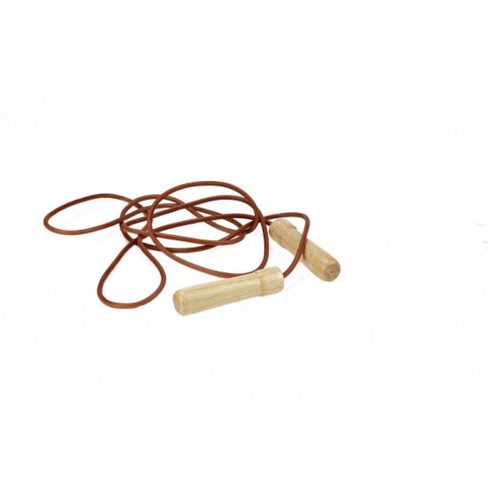 Leather jump rope