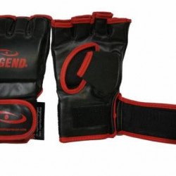 Legend Flow MMA handschoenen of Bokszak handschoenen zwart-rood Legend Flow MMA handschoenen of Bokszak handschoenen zwart-rood