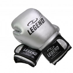 Bokshandschoenen Zilver powerfit & Protect - Maat: 8oz Bokshandschoenen Zilver powerfit & Protect - Maat: 8oz