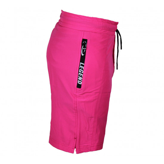 Korte broek/short Legend met rits vakken neon roze - Maat: XS Korte broek/short Legend met rits vakken neon roze - Maat: XS