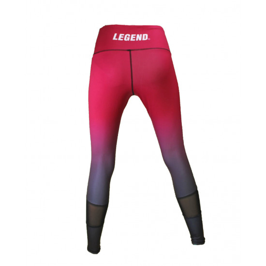 Sportlegging dames Legend Crimson rood - Maat: XS Sportlegging dames Legend Crimson rood - Maat: XS
