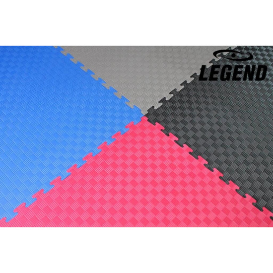 Legend Puzzelmat sport 4CM Zwart/Grijs - Default Legend Puzzelmat sport 4CM Zwart/Grijs - Default