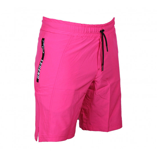 Korte broek/short Legend met rits vakken neon roze - Maat: XS Korte broek/short Legend met rits vakken neon roze - Maat: XS
