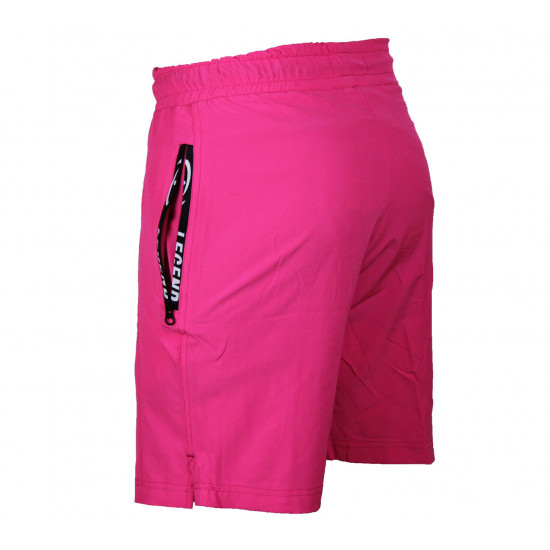 Korte broek/short Legend met rits vakken neon roze - Maat: XS Korte broek/short Legend met rits vakken neon roze - Maat: XS