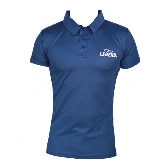 Polo Legend Slimfit Navy Blauw - Maat: 2XS