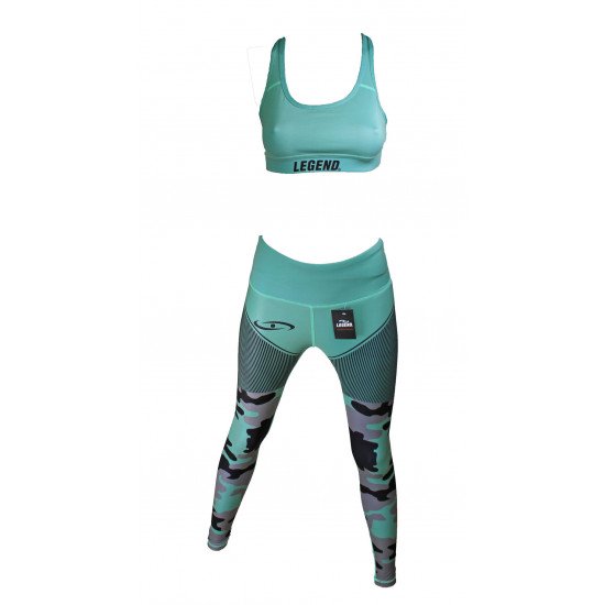 Sport BH DryFit Legend Olive - Maat: L Sport BH DryFit Legend Olive - Maat: L