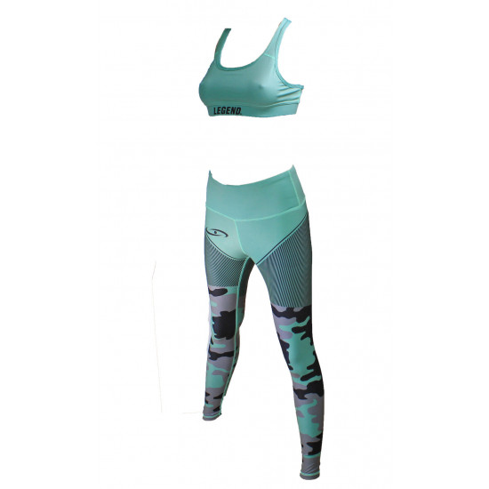 Sport BH DryFit Legend Olive - Maat: L Sport BH DryFit Legend Olive - Maat: L