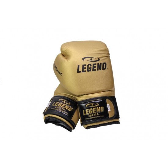 Bokshandschoenen goud powerfit Protect - Maat: 12oz Bokshandschoenen goud powerfit Protect - Maat: 12oz