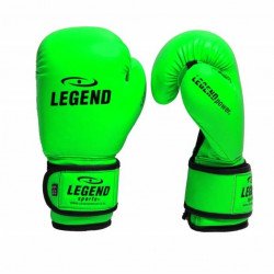 4-8 jaar Bokshandschoenen kind Neon Groen 4-8 jaar Bokshandschoenen kind Neon Groen