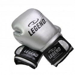 Bokshandschoenen Zilver powerfit Protect - Maat: 10oz Bokshandschoenen Zilver powerfit Protect - Maat: 10oz
