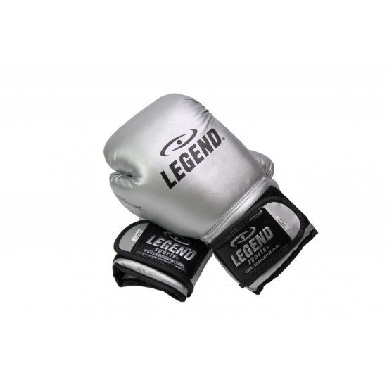 Bokshandschoenen Zilver powerfit & Protect - Maat: 8oz Bokshandschoenen Zilver powerfit & Protect - Maat: 8oz