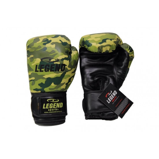 Bokshandschoenen Camo Army powerfit Protect - Maat: 16oz