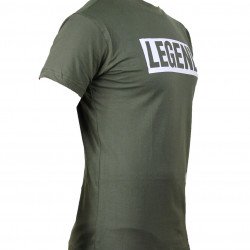 t-shirt army green Legend inspiration quote - Maat: 4XS t-shirt army green Legend inspiration quote - Maat: 4XS