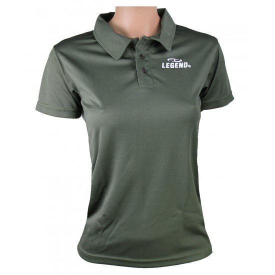 Polo Legend Slimfit army green - Maat: 4XS Polo Legend Slimfit army green - Maat: 4XS