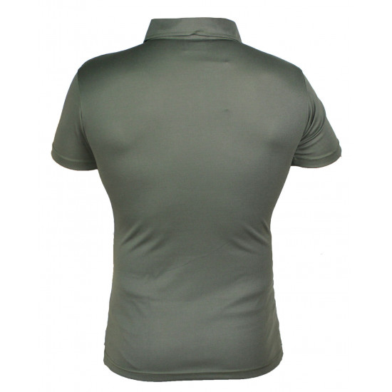 Polo Legend Slimfit army green - Maat: 4XS Polo Legend Slimfit army green - Maat: 4XS