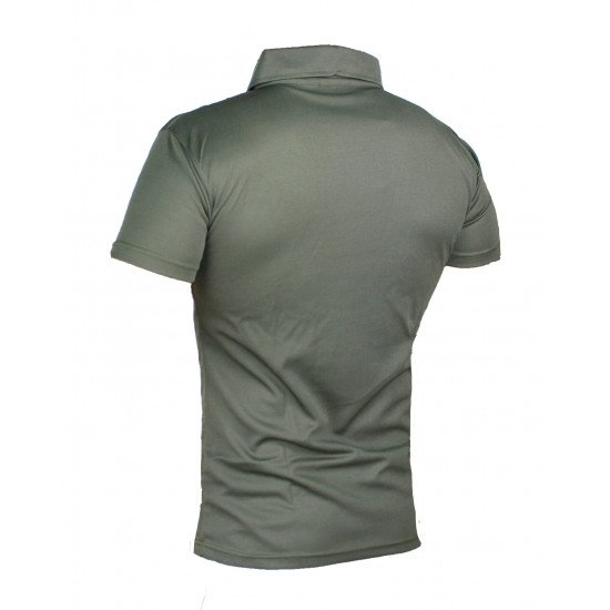 Polo Legend Slimfit army green - Maat: 4XS Polo Legend Slimfit army green - Maat: 4XS