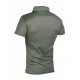 Polo Legend Slimfit army green - Maat: 3XS