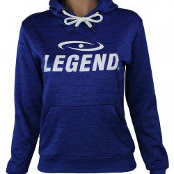 Joggingpak dames/heren met hoodie blauw - Maat: S Joggingpak dames/heren met hoodie blauw - Maat: S