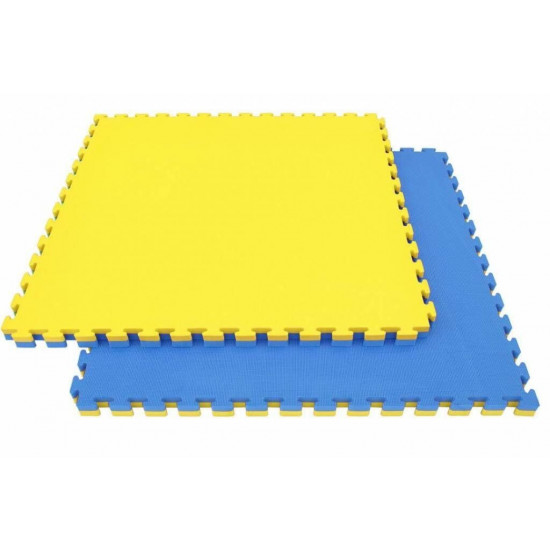 Legend Puzzelmat sport 4CM Blauw/Geel - Default Legend Puzzelmat sport 4CM Blauw/Geel - Default