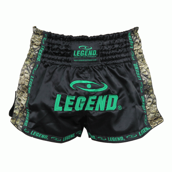 Kickboks broekje green killer crock Legend Trendy - Maat: M Kickboks broekje green killer crock Legend Trendy - Maat: M