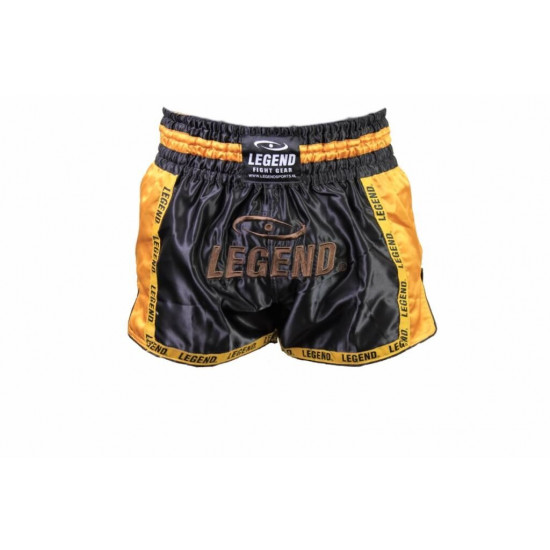 Kickboks broekje bruin/camel Legend Trendy  - Maat: L