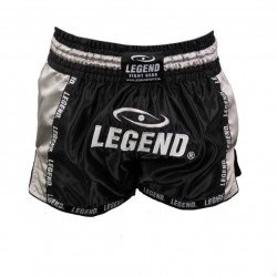 Kickboks broekje grijs Legend Trendy - Maat: L Kickboks broekje grijs Legend Trendy - Maat: L