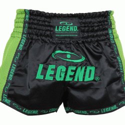 Kickboks broekje Groen Mesh Legend Trendy - Maat: L Kickboks broekje Groen Mesh Legend Trendy - Maat: L
