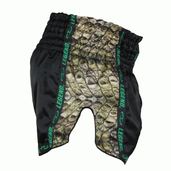 Kickboks broekje green killer crock Legend Trendy - Maat: M Kickboks broekje green killer crock Legend Trendy - Maat: M