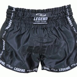 Kickboks broekje Zwart Mesh Legend Trendy - Maat: XS Kickboks broekje Zwart Mesh Legend Trendy - Maat: XS