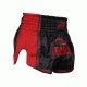 Legend Trendy, Nieuwste Model Kickboks broekje Mesh Rood  - Maat: M