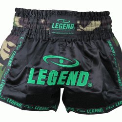 Kickboks broekje Camo Army Legend Trendy - Maat: L Kickboks broekje Camo Army Legend Trendy - Maat: L