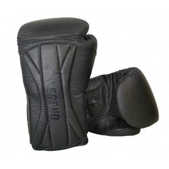 Bokshandschoenen leer Legend Power Special Mat Zwart - Maat: 10oz Bokshandschoenen leer Legend Power Special Mat Zwart - Maat: 10oz