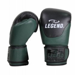 Leren Bokshandschoenen Legend Thai series Army - Maat: 10oz Leren Bokshandschoenen Legend Thai series Army - Maat: 10oz