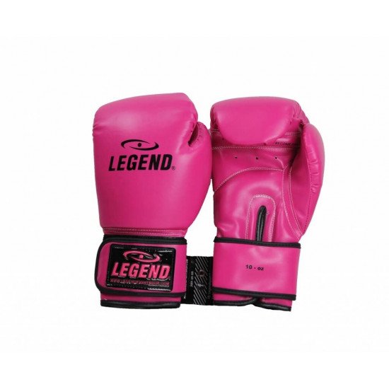 Bokshandschoenen dames roze powerfit Protect - Maat: 10oz