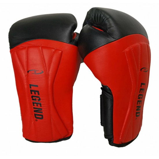 Bokshandschoenen leer Legend Power Special Rood - Maat: 14oz Bokshandschoenen leer Legend Power Special Rood - Maat: 14oz