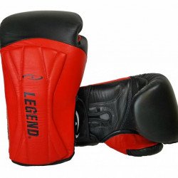 Bokshandschoenen leer Legend Power Special Rood - Maat: 14oz Bokshandschoenen leer Legend Power Special Rood - Maat: 14oz