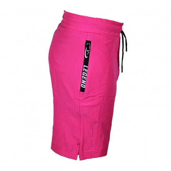 Korte broek/short Legend met rits vakken neon roze - Maat: L Korte broek/short Legend met rits vakken neon roze - Maat: L
