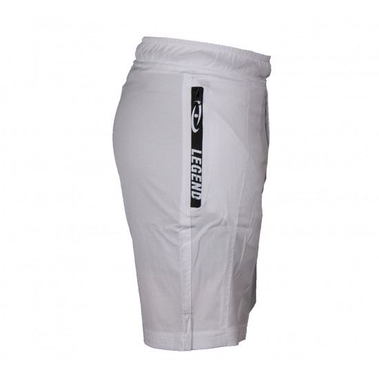 Korte broek/short Legend met rits vakken Wit - Maat: 2XS Korte broek/short Legend met rits vakken Wit - Maat: 2XS