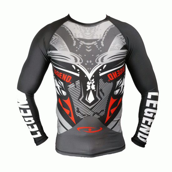 Sportshirt Legend DryFit Spartan lange mouwen Sublimation - Maat: XL