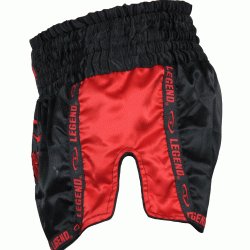 Legend Trendy, Nieuwste Model Kickboks broekje Mesh Rood - Maat: XS Legend Trendy, Nieuwste Model Kickboks broekje Mesh Rood - Maat: XS