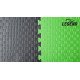 Legend Puzzelmat sport 4CM Groen/Zwart - Default