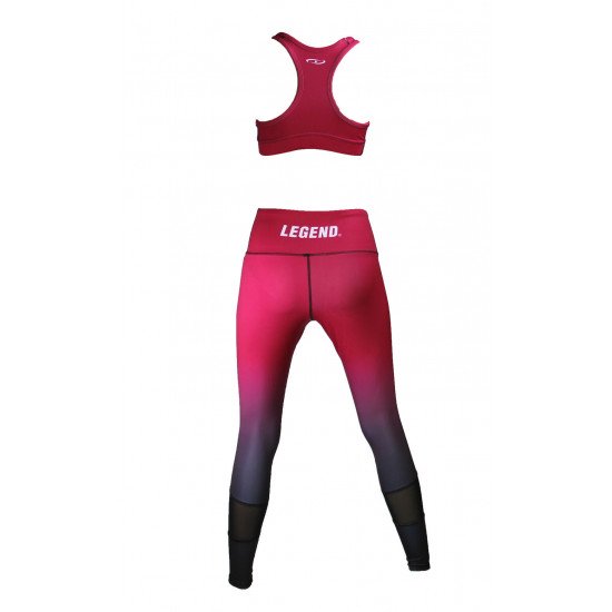 Sport BH DryFit Legend Crimson Rood - Maat: XXS Sport BH DryFit Legend Crimson Rood - Maat: XXS