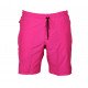 Korte broek/short Legend met rits vakken neon roze - Maat: 3XS