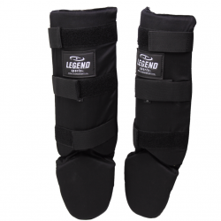 Scheenbeschermers Legend Fast Zwart - Maat: L Scheenbeschermers Legend Fast Zwart - Maat: L
