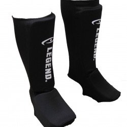 Scheenbeschermers Legend Easy Zwart - Maat: L Scheenbeschermers Legend Easy Zwart - Maat: L