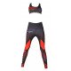 Sport BH DryFit Legend  Rood/zwart - Maat: XXS