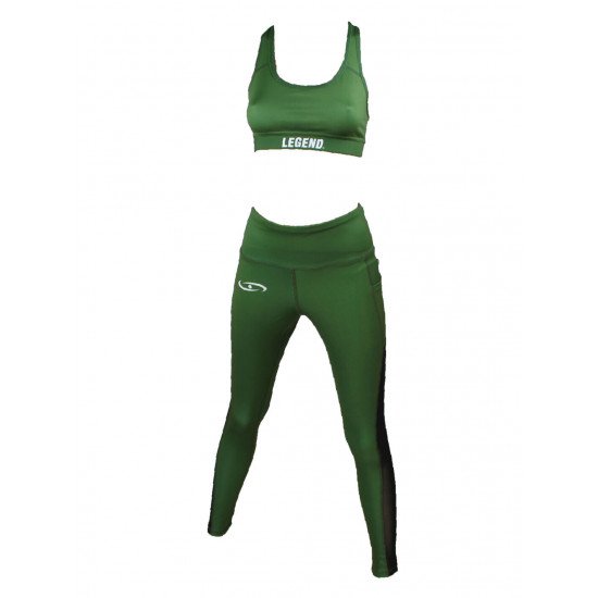 Sport BH DryFit Legend Army Green - Maat: XXS Sport BH DryFit Legend Army Green - Maat: XXS