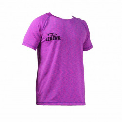 Sportshirt dames Legend DryFit Paars melange - Maat: XXS Sportshirt dames Legend DryFit Paars melange - Maat: XXS