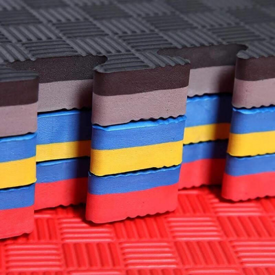 Legend Puzzelmat sport 4CM Zwart/Grijs - Default Legend Puzzelmat sport 4CM Zwart/Grijs - Default