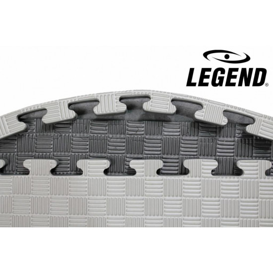 Legend Puzzelmat sport 3CM Zwart/Grijs - Default Legend Puzzelmat sport 3CM Zwart/Grijs - Default